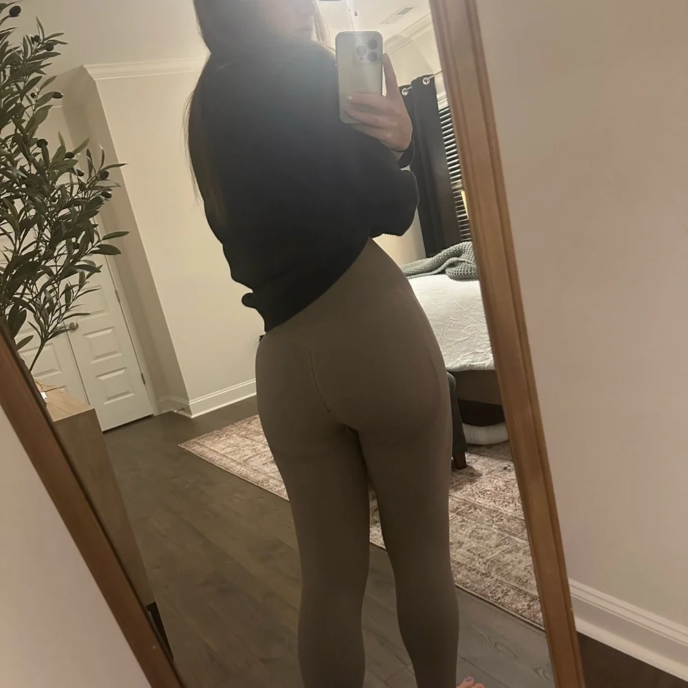 AYBL - Taupe Marl Empower Seamless Leggings size M - Picture 9 of 10